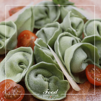 Tortelloni ricotta & espinaca 500 gr Tortelloni ricotta & espinaca 500 gr