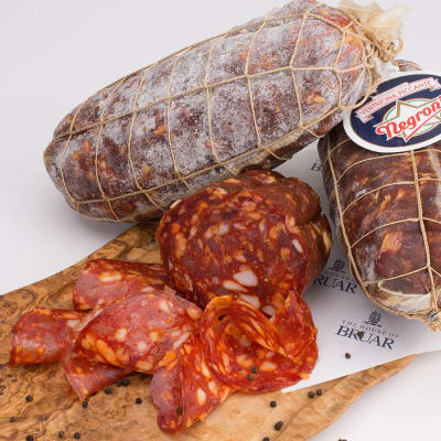 Ventricina picante 100 gr , laminado al momento 