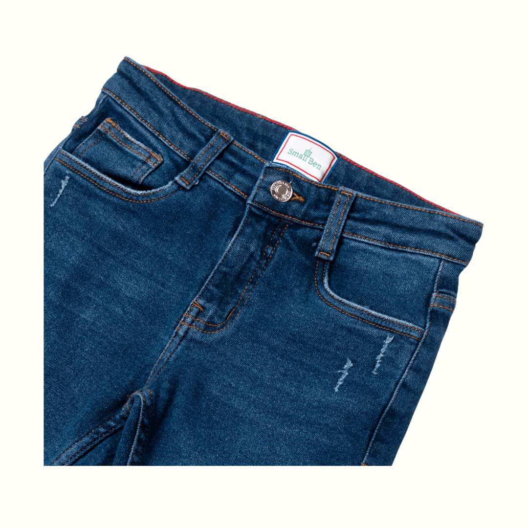 Pantalón Jean Denim Azul Small Ben Tienda de Ropa para Niños y