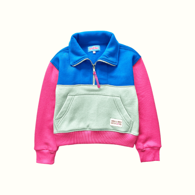 Sudadera Block Chicle1