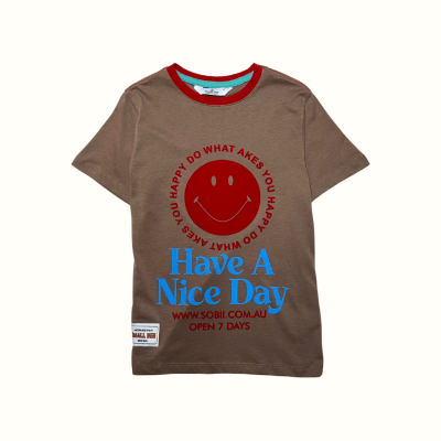 Camiseta R.F Happy Moca1