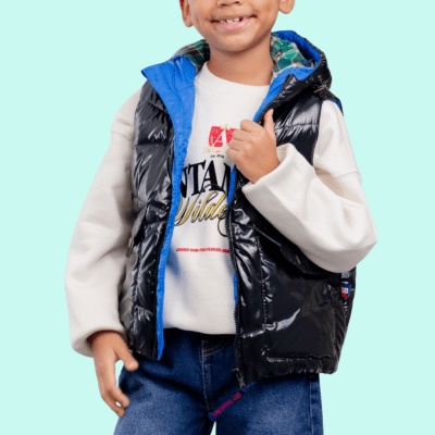 Chaleco Acolchado Harry Negro1