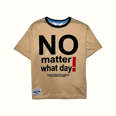 Camiseta Ovz Matter Beige1