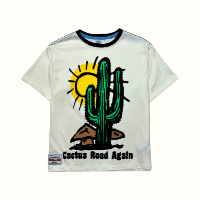 Camiseta Ovz Cactus Crema1