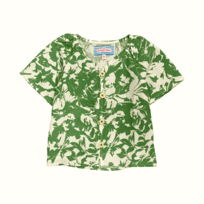 Blusa Algodón Carol Verde1