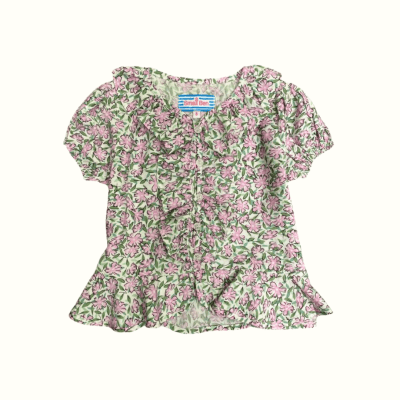 Blusa Flores Julieta Rosa1