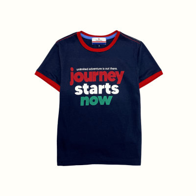 Camiseta Journey Azul1