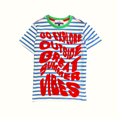 Camiseta Summer Vibes Blanco1