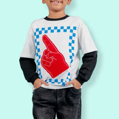 Camiseta Hand Blanco1