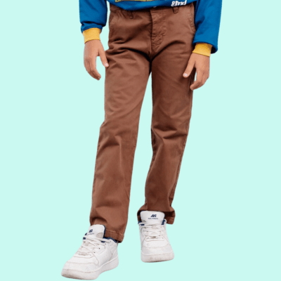 Pantalon Drill Emilio Marron1