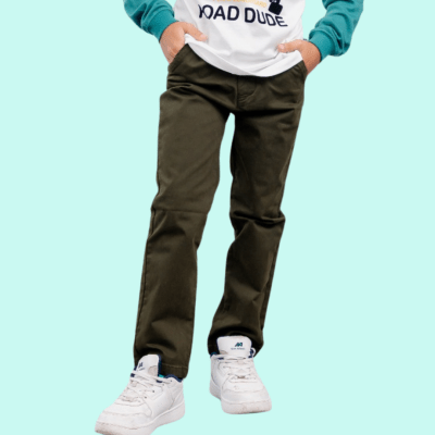 Pantalon Drill Emilio Verde1