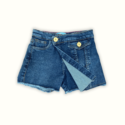 Falda Short Azul1