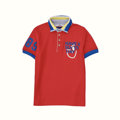 Polo Pique Super Day Rojo1