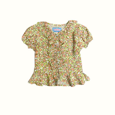 Blusa Flores Julieta Verde1