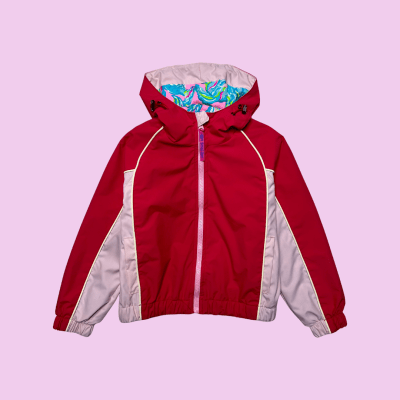 Cortaviento Sporty Girl Rojo1