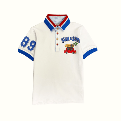 Polo Pique Sun & Surft Blanco1
