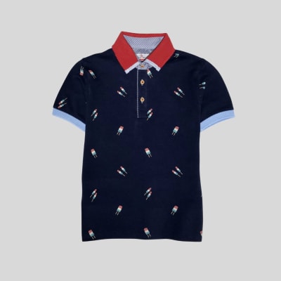 Polo Rugby Azul1