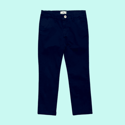 Pantalon Drill Emilio Azul1