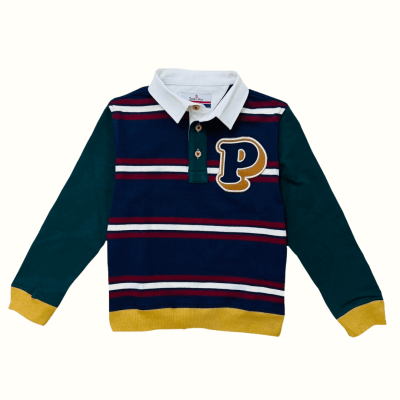 Sudadera Rugby Azul1