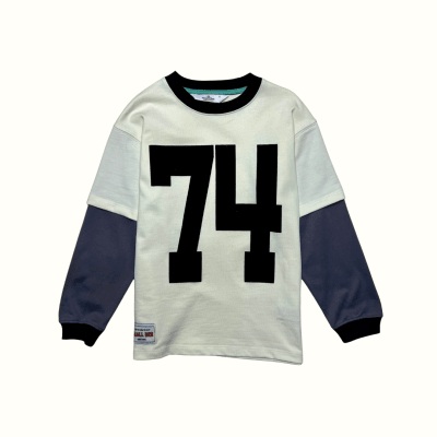 Camiseta Seventy - Four Crema1