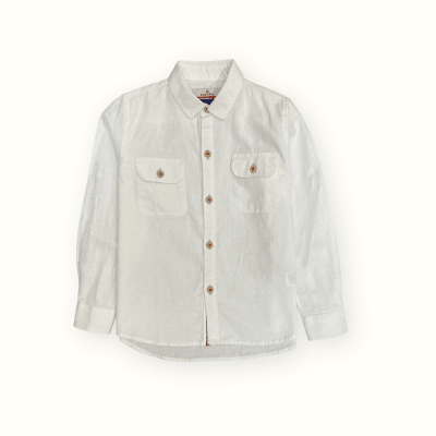 Camisa Lino Blanco1