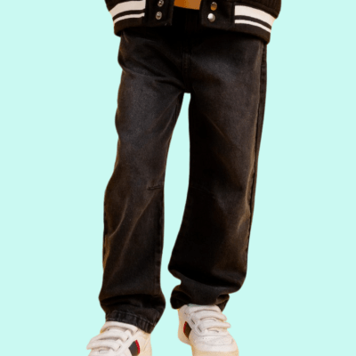 Pantalón Slouchy Negro1