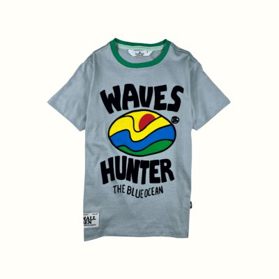 Camiseta Waves Plomo1