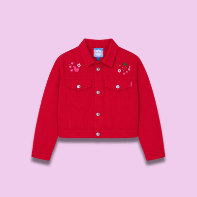 Casaca Strawberris Rojo1