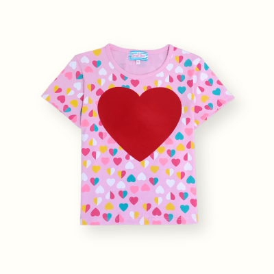 Camiseta Full Corazon Rosado1