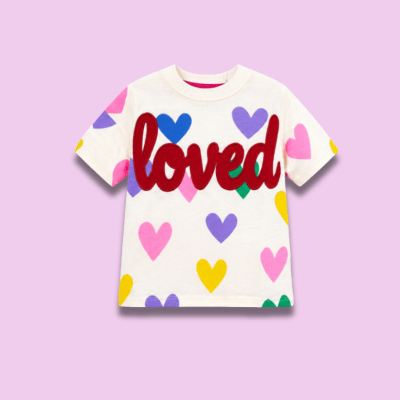 Camiseta Loved Blanco1