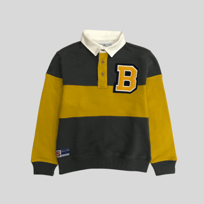 Polo Camisero B Plomo/Mostaza1