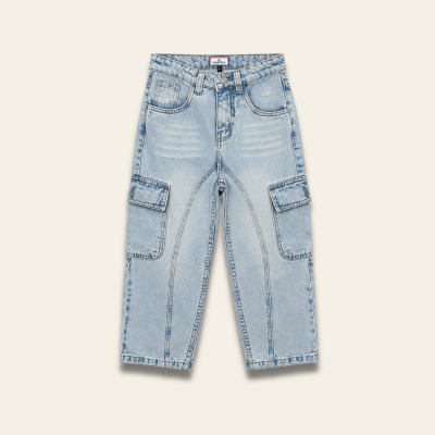 Pantalon Cargo Ocean Ice1