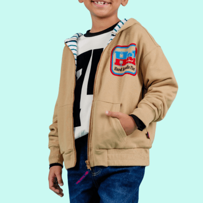 Sudadera Capucha HR1 Camel1