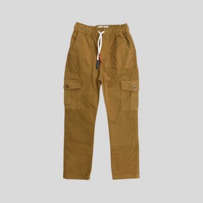 Jogger Drill Cargo Lion Camell1