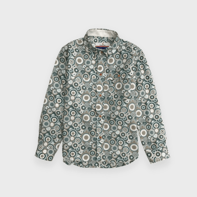 Camisa Pima Verde Dots1