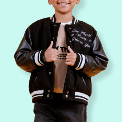 Casaca Bomber Chicago Negro1