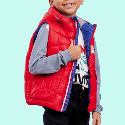 Chaleco Acolchado Harry Rojo1