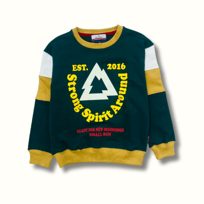 Sudadera Strong Verde1