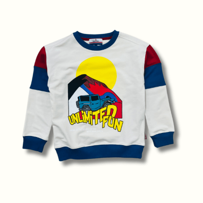 Sudadera FUN Crema1