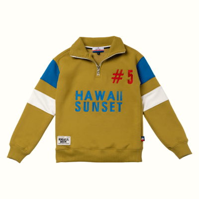 Sudadera Hawaii Verde Pacay1