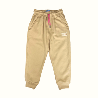 Jogger Franela Beige1