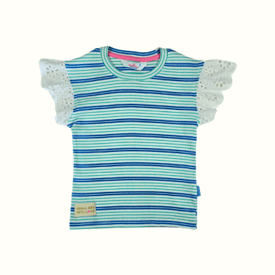 Camiseta Cleo Celeste1