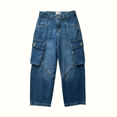 Denim Cargo Street Azul1