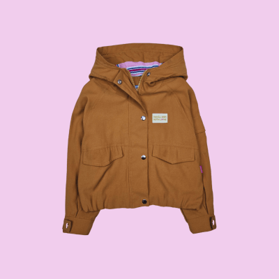 Casaca Drill Pia Camell1