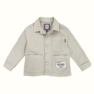 Casaca Drill Work Beige1