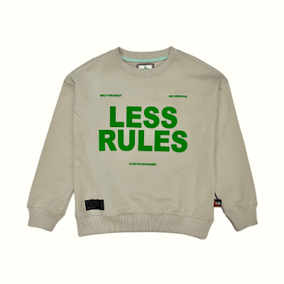 Sudadera Rules Beige1