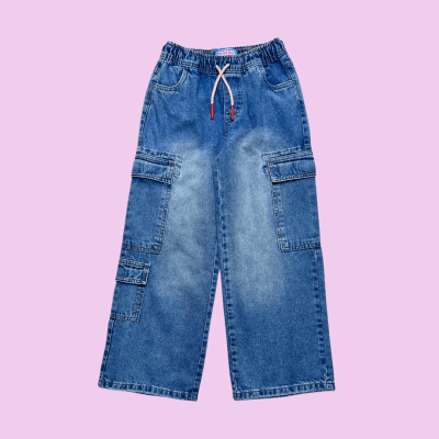 Jogger Cargo New Look Celeste1