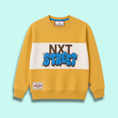 Sudadera Franela Street Mostaza1