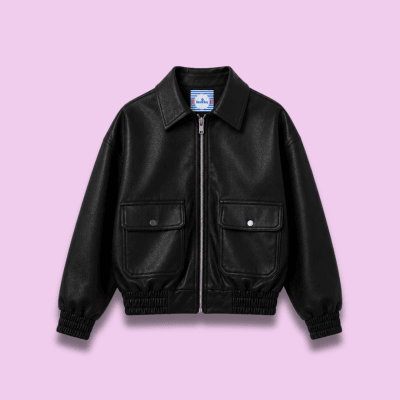 Casaca Valeria PU  Negro1