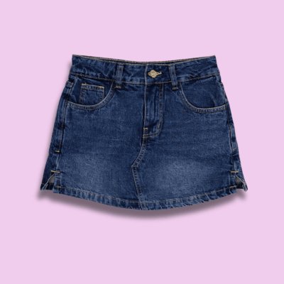 Falda Short Bella Azul1
